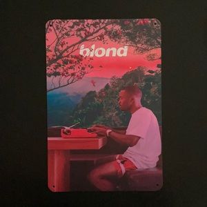 Frank Ocean- Blond Album-Metal Sign Wall Decor